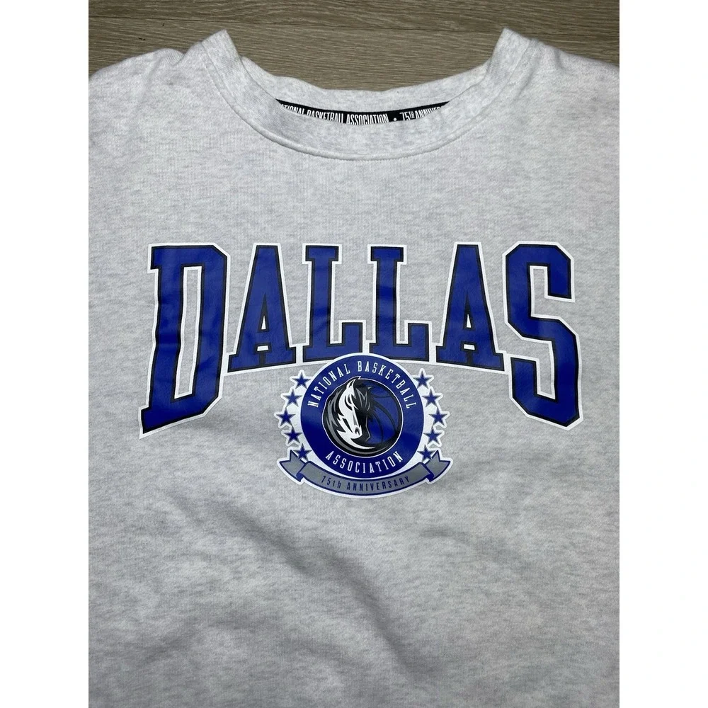 Nike x NBA Dallas Mavericks 75th Anniversary Court-side Sweatshirt Men's Size XL